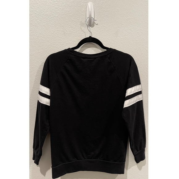 HARRY POTTER Hogwarts Long Sleeve Black Crewneck Sweater - Picture 4 of 4